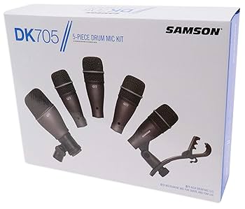 Amazon.com: SAMSON DK705 5-Piece Drum Mic Kit : Samson Audio